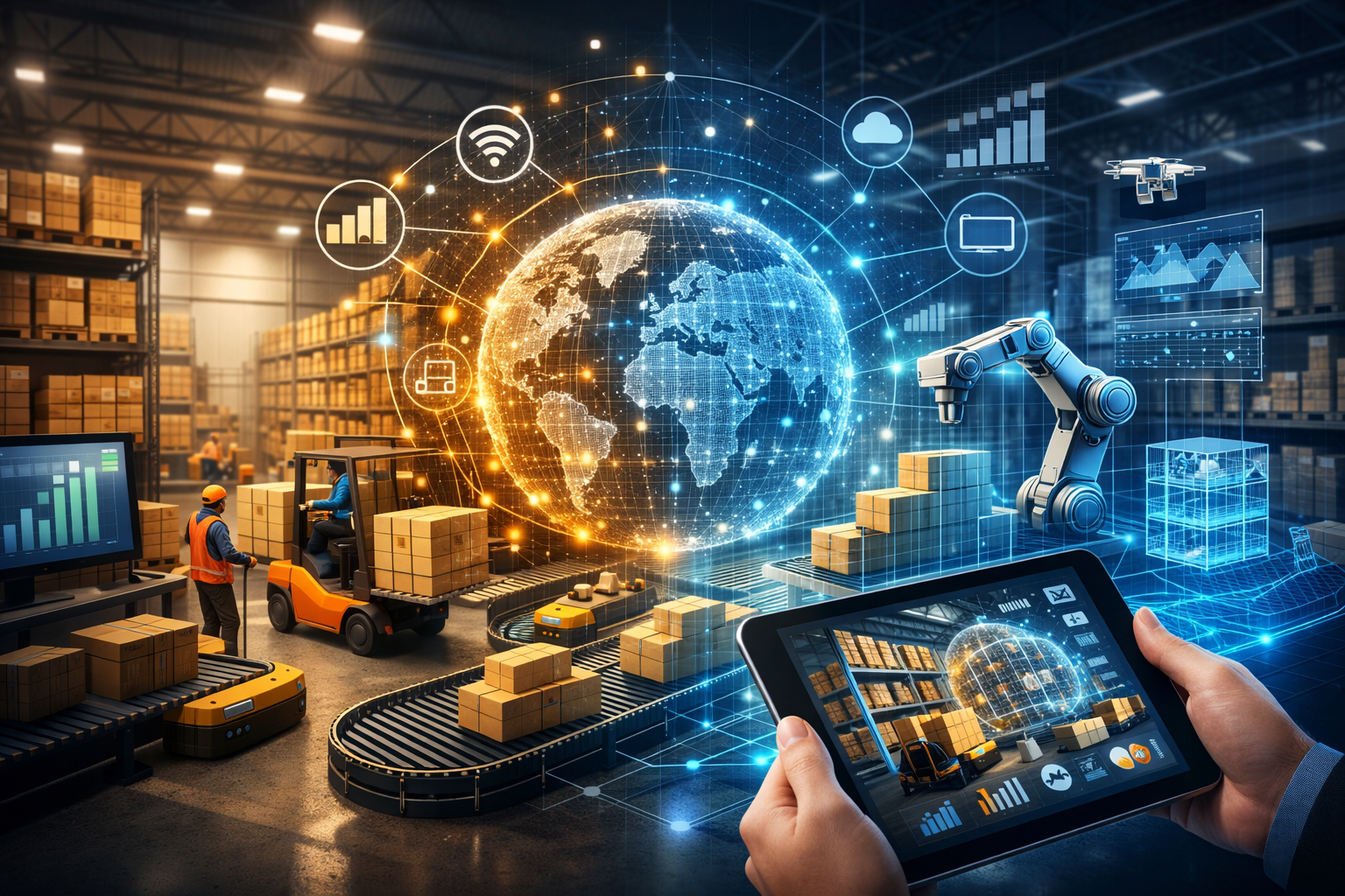 Como Aumentar a Eficiência de Armazenagem Usando Digital Twins em 2026